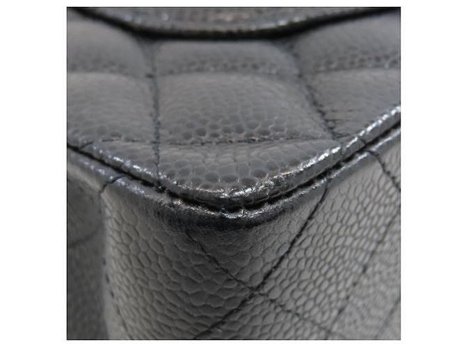 Borsa a tracolla Chanel Matelassé 23 Double Flap Nero - vista 15