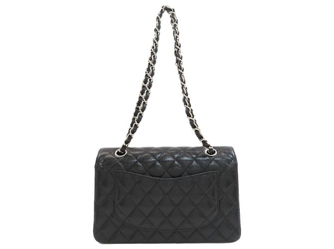 Borsa a tracolla Chanel Matelassé 23 Double Flap Nero - vista 2
