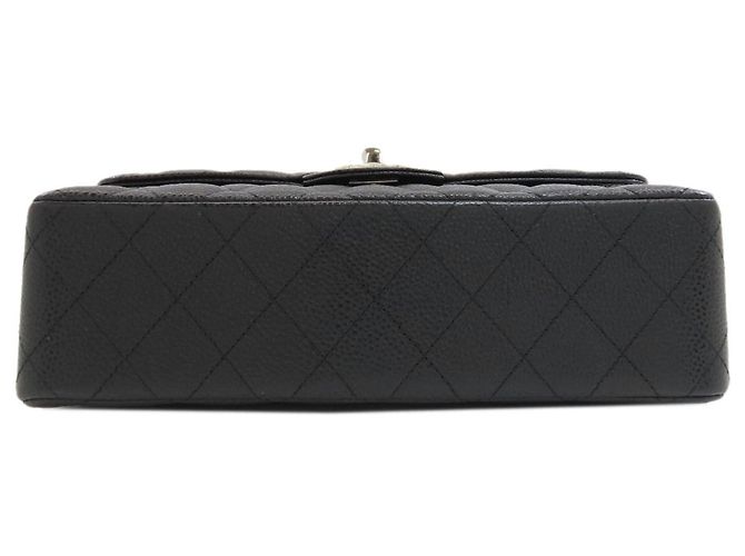 Borsa a tracolla Chanel Matelassé 23 Double Flap Nero - vista 4