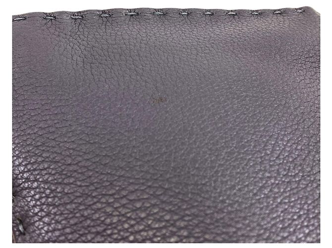 Borsa 2-Way Fendi Selleria Peekaboo I.U Marrone - vista 14