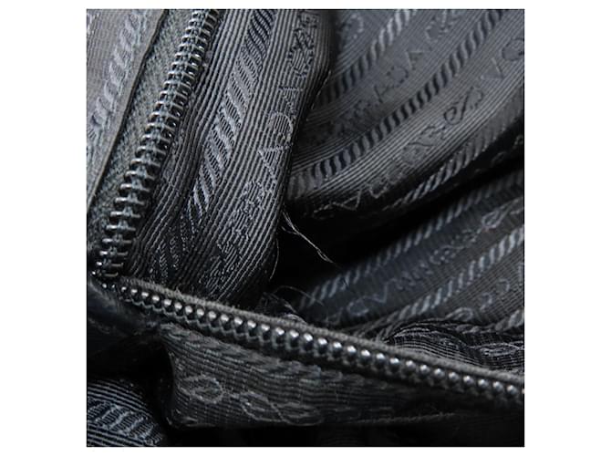 Prada Nylon 2-Way Tote Bag Schwarz - Ansicht 10