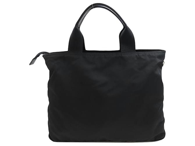 Prada Nylon 2-Way Tote Bag Schwarz - Ansicht 2