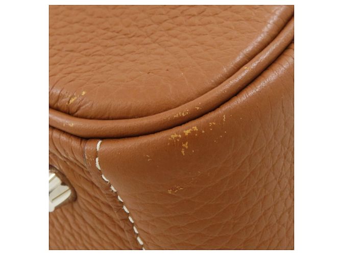Hermès Hermes Mini Lindy Gold Handtasche Golden - Ansicht 18
