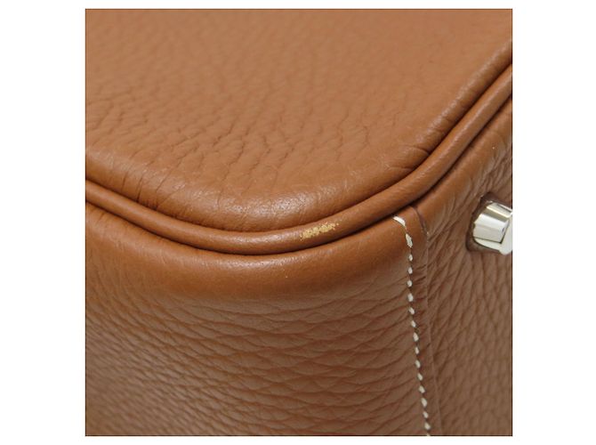 Hermès Hermes Mini Lindy Gold Handtasche Golden - Ansicht 19