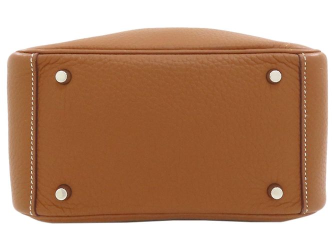 Hermès Hermes Mini Lindy Gold Handtasche Golden - Ansicht 4
