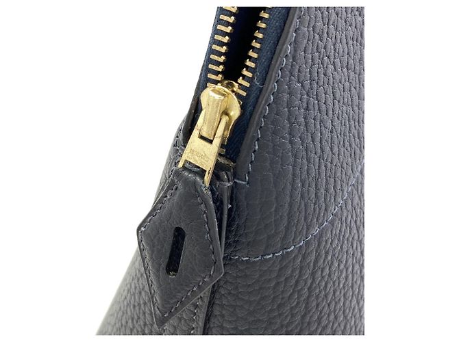 Hermès Borsa a mano Hermes Bolide 35 Blu navy - vista 14