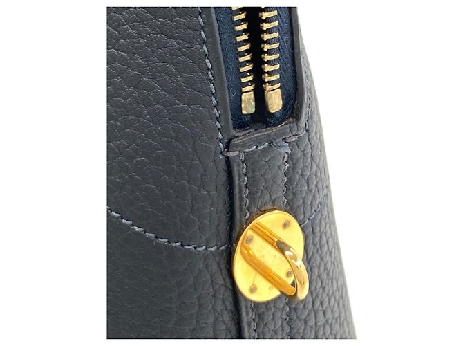 Hermès Borsa a mano Hermes Bolide 35 Blu navy - vista 15