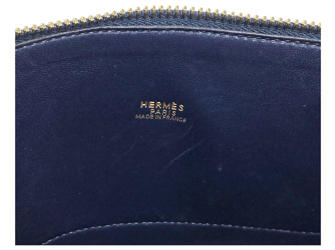 Hermès Borsa a mano Hermes Bolide 35 Blu navy - vista 6