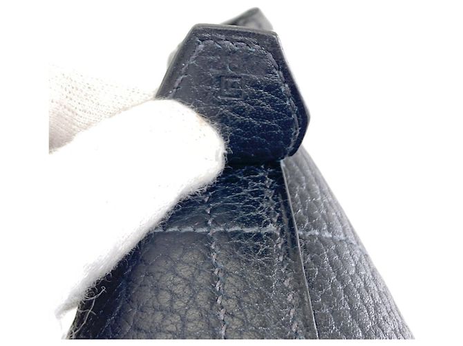Hermès Borsa a mano Hermes Bolide 35 Blu navy - vista 7