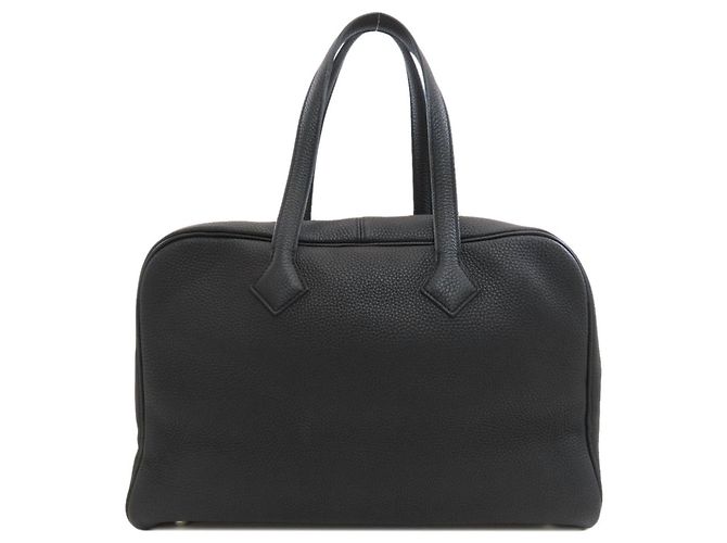 Hermès Borsa Tote Hermes Victoria II Nero - vista 2