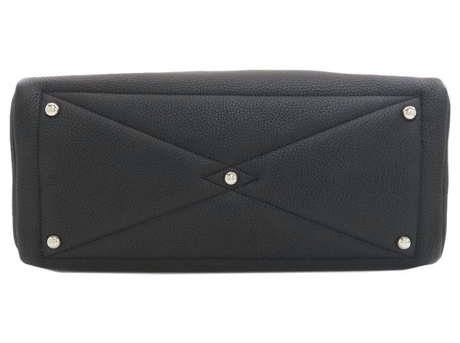 Hermès Borsa Tote Hermes Victoria II Nero - vista 4