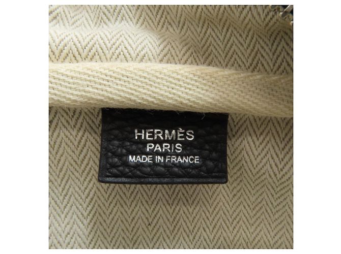 Hermès Borsa Tote Hermes Victoria II Nero - vista 6