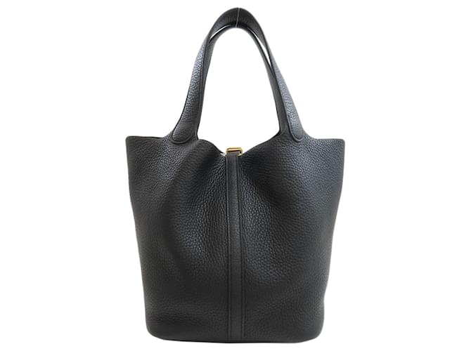 Hermès Borsa Hermes Picotin Lock MM Nero - vista 2
