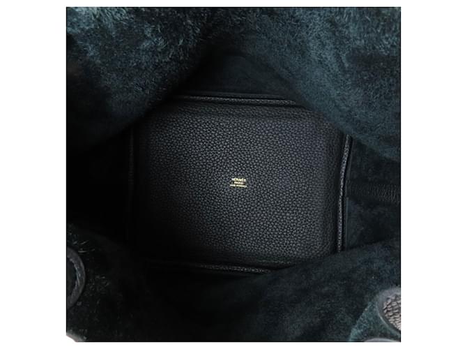 Hermès Borsa Hermes Picotin Lock MM Nero - vista 5