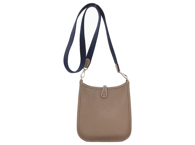 Hermès Hermes Evelyne TPM Schultertasche Taupe - Ansicht 2