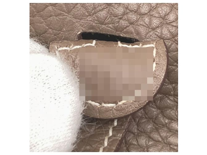 Hermès Hermes Evelyne TPM Schultertasche Taupe - Ansicht 7