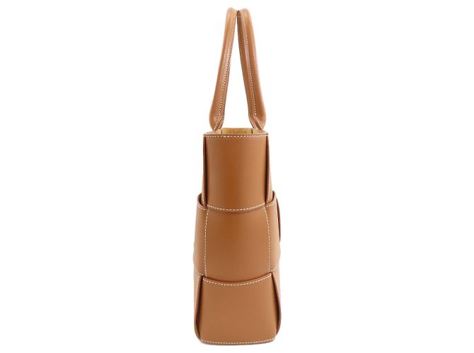 Borsa Tote Bottega Veneta Arco Marrone - vista 3