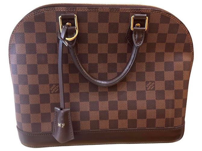 Louis Vuitton Alma BNB Monogram Canvas with Leather Marrone - vista 2