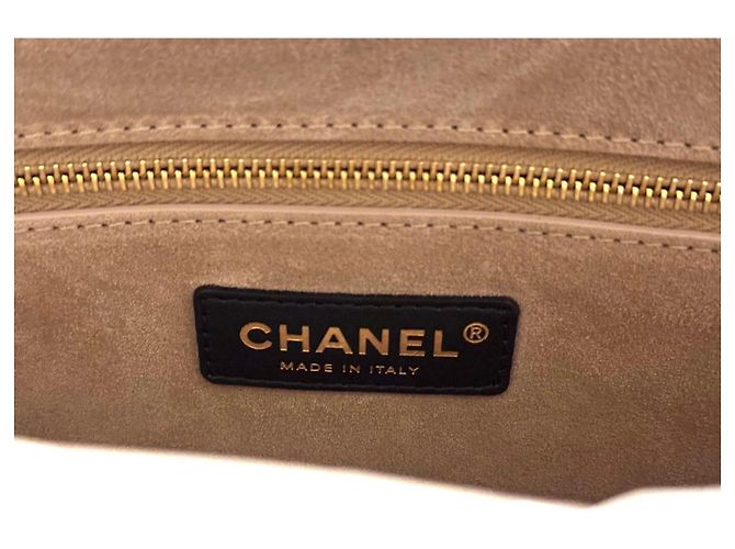 Borsa Shopping Tote Chanel in Pelle Nera SS26 Nero - vista 2