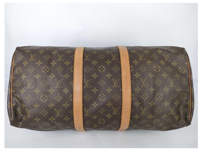 Louis Vuitton Keepall Monogram Canvas 45 Marrone - vista 3