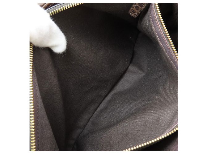 Céline Borsa Celine Boogie Bag motivo Macadam Marrone scuro - vista 8