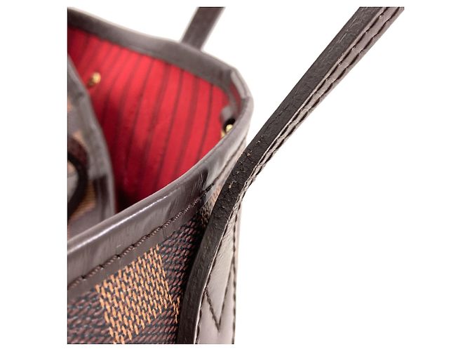 Louis Vuitton Neverfull PM Handtasche Damier ebene - Ansicht 13
