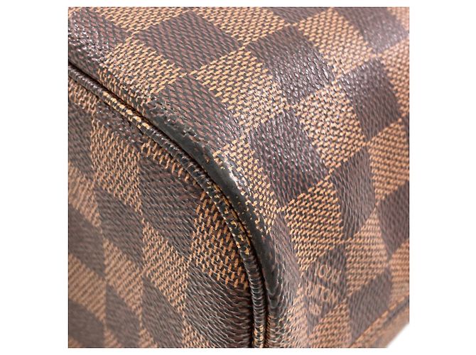 Louis Vuitton Neverfull PM Handtasche Damier ebene - Ansicht 17