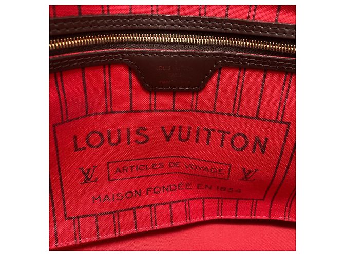 Louis Vuitton Neverfull PM Handtasche Damier ebene - Ansicht 6