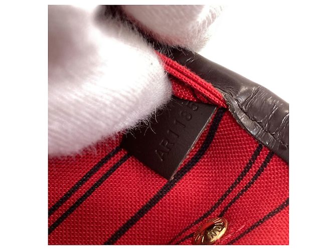 Louis Vuitton Neverfull PM Handtasche Damier ebene - Ansicht 7