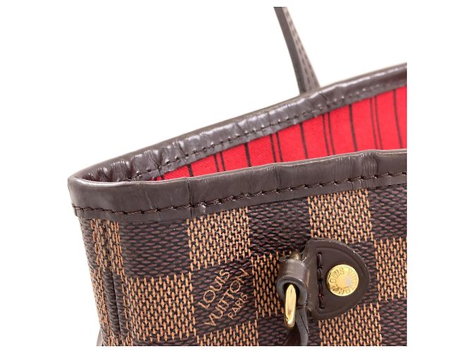 Louis Vuitton Neverfull PM Handtasche Damier ebene - Ansicht 9