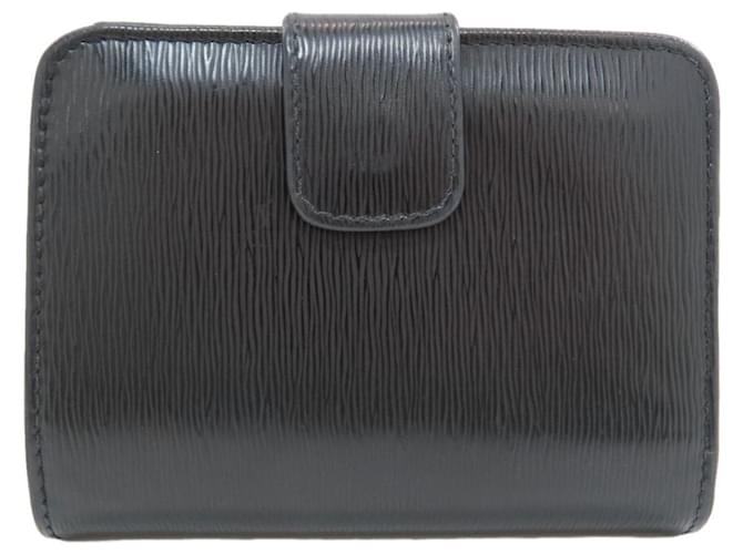 Saffiano Cartera bi-fold Prada Logo Negro - vista 2