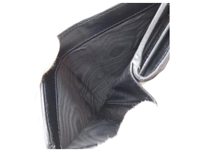 Saffiano Cartera bi-fold Prada Logo Negro - vista 5