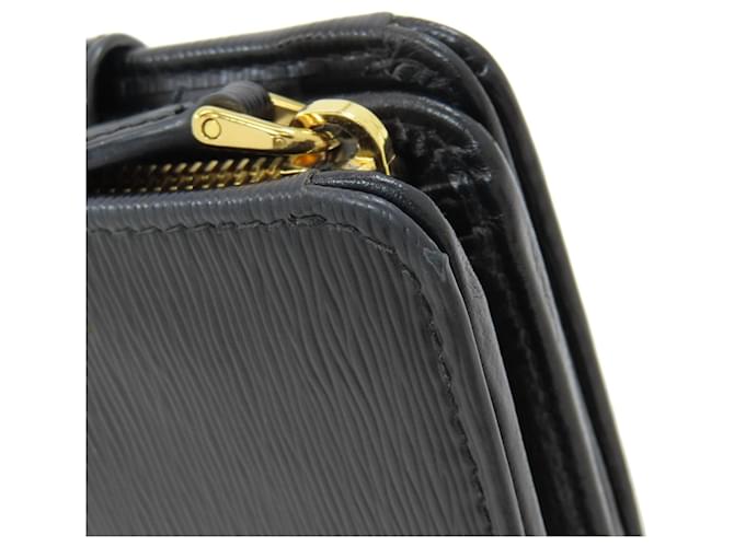 Saffiano Cartera bi-fold Prada Logo Negro - vista 9