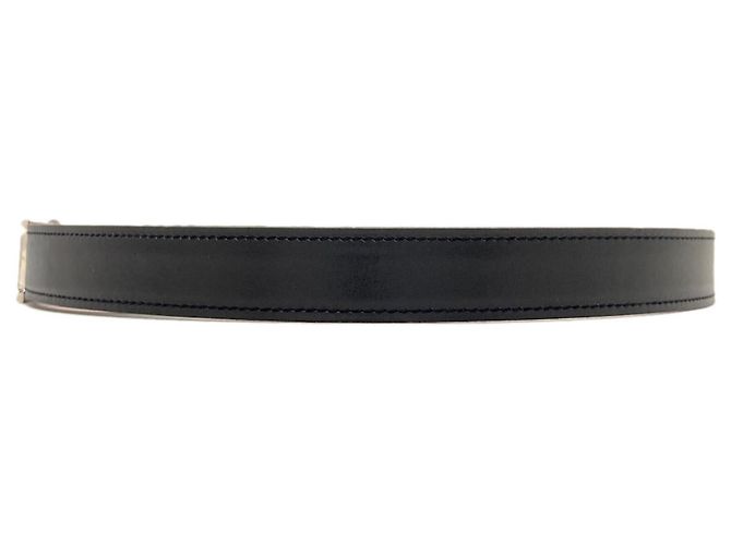 Hermès Hermes H-Belt: Wendelbarer Ledergürtel Braun Schwarz - Ansicht 2