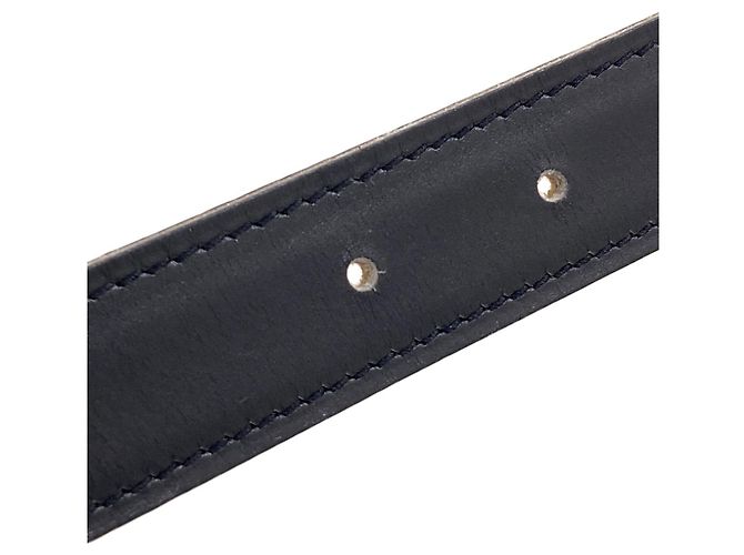 Hermès Hermes H-Belt: Wendelbarer Ledergürtel Braun Schwarz - Ansicht 9