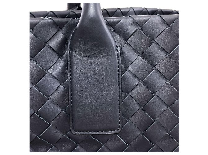 Borsa Tote Bottega Veneta Intrecciato Nero - vista 9