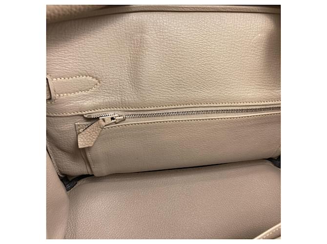Hermès Borsa Hermes Birkin 30 Beige - vista 12