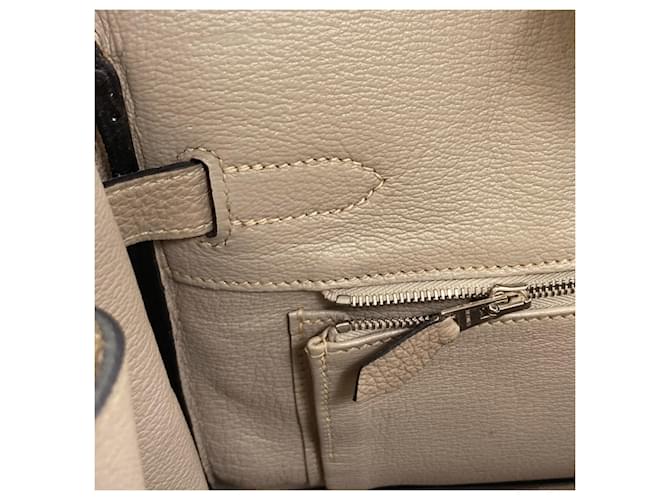 Hermès Borsa Hermes Birkin 30 Beige - vista 13