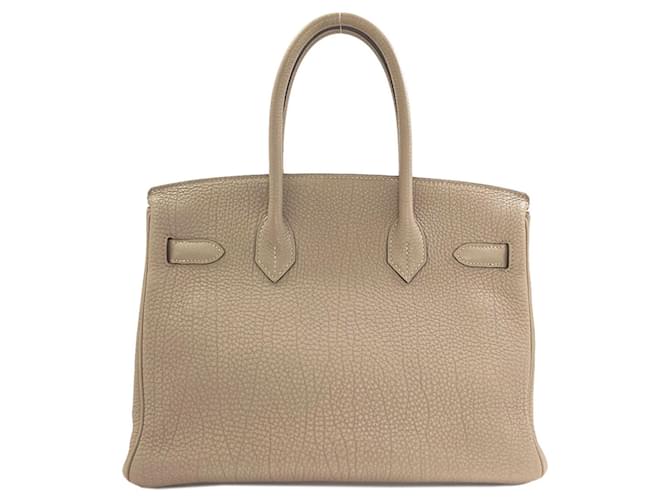 Hermès Borsa Hermes Birkin 30 Beige - vista 2