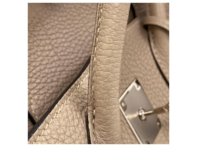 Hermès Borsa Hermes Birkin 30 Beige - vista 21