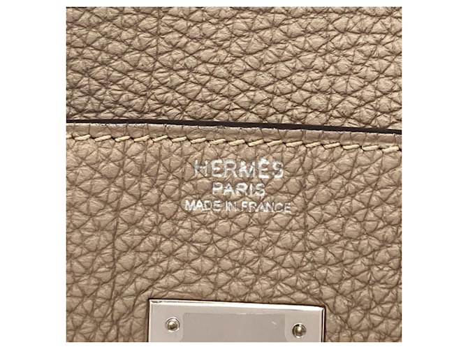 Hermès Borsa Hermes Birkin 30 Beige - vista 6