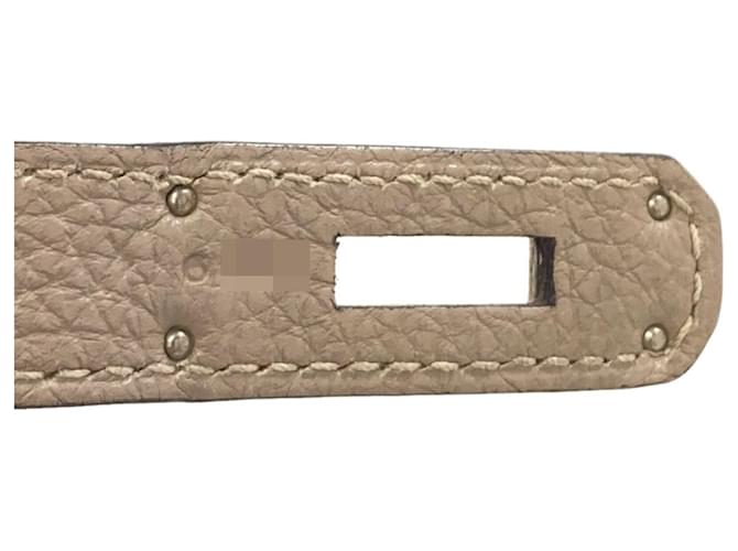 Hermès Borsa Hermes Birkin 30 Beige - vista 7
