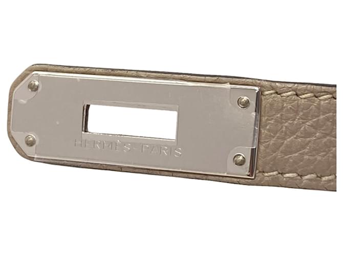 Hermès Borsa Hermes Birkin 30 Beige - vista 8