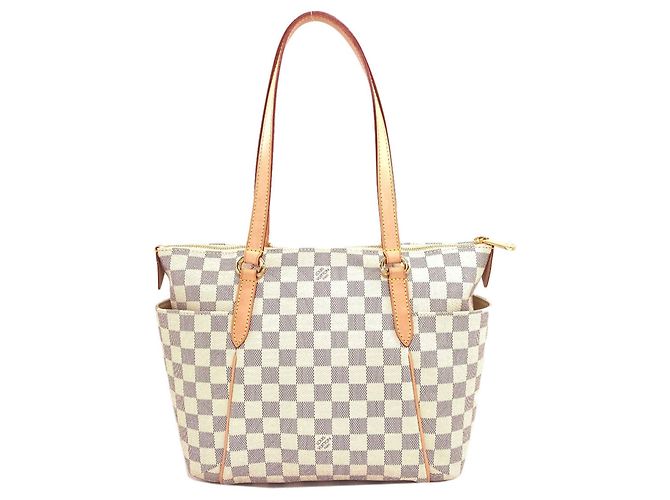 Borsa Tote Louis Vuitton Damier Azur Totally PM - vista 2