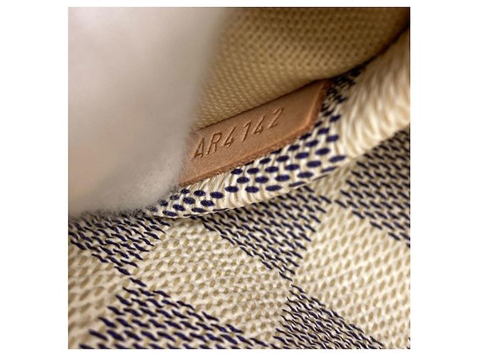 Borsa Tote Louis Vuitton Damier Azur Totally PM - vista 6