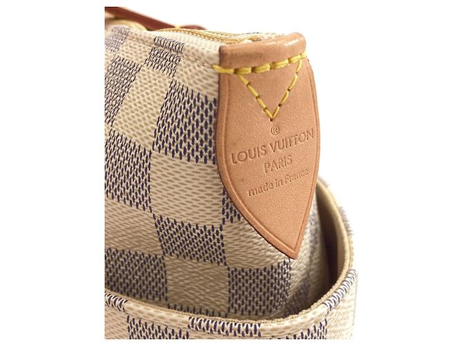 Borsa Tote Louis Vuitton Damier Azur Totally PM - vista 9