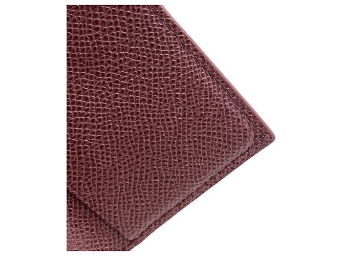 Bulgari Cartera de piel tri-fold con logo Bvlgari para mujer Azul - vista 9