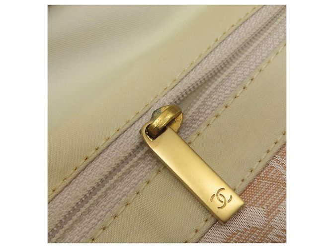 Borsa Tote Chanel New Travel Line MM Beige - vista 10