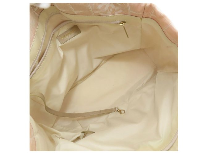Borsa Tote Chanel New Travel Line MM Beige - vista 5