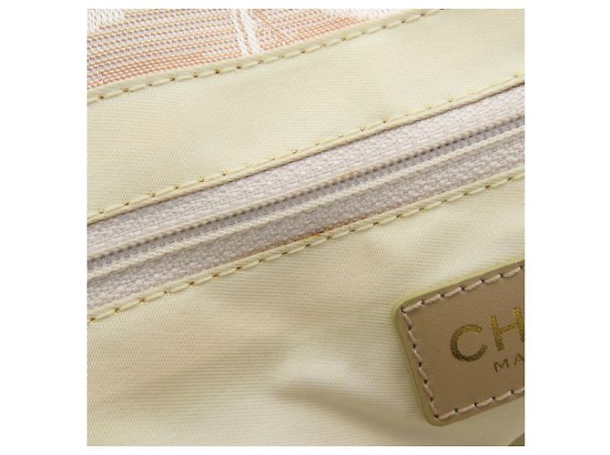 Borsa Tote Chanel New Travel Line MM Beige - vista 9
